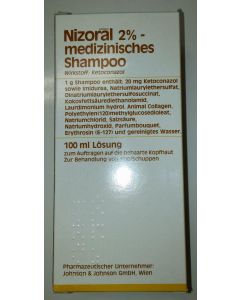 Nizoral medizinisches Shampoo 2%, 100ml