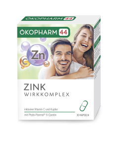 Ökopharm44® Zink Wirkkomplex Kapseln 30ST, 30 Stk.