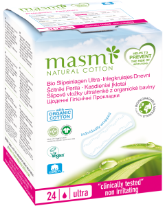 Masmi Organic Care - Bio Slipeinlagen Ultra, 24 Stk.