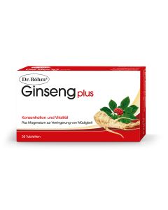 Dr. Böhm Ginseng plus, 30 Stk.