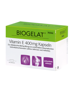 VITAMIN                       E KAPSELN                     400MG BIOGELAT DL, 90 Stück