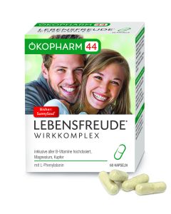 Ökopharm44® Lebensfreude Wirkkomplex Kapseln 60ST, 60 Stk.