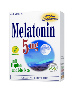 Espara Melatonin 5mg Kapseln, 60 Stk.