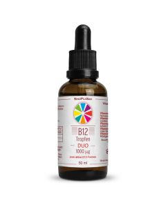 Vitamin B12 DUO 1000 µg Tropfen 50 ml, 50ml