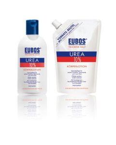 Eubos Urea 10% Körperlotion  Nachfüllung, 400ml