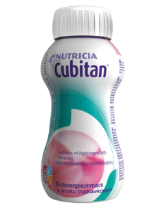 Cubitan Trinknahrung 4x 200ml-Erdbeere, 4 Stück