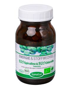 BIOSPIRULINA                  +CHLORELLA TABL -SANATUR, 250 Stück