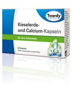 Twardy Kieselerde‐ und Calcium‐Kapseln, 60 Stk.