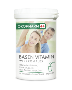 Ökopharm44® Basen Vitamin Wirkkomplex Pulver 200 G, 200g 