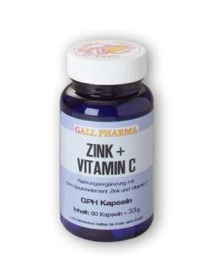 GPH Zink + Vitamin C, 60 Kapseln