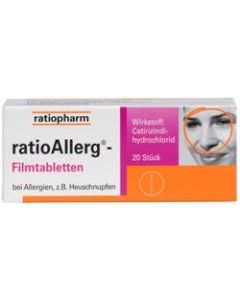 RatioAllerg Filmtabletten-20 Stück