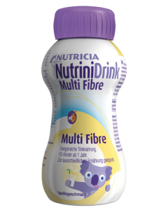 NutriniDrink Multi Fibre 200ml - Vanille, 24 Stück