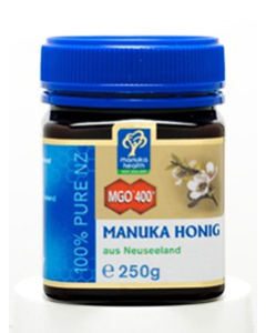 MANUKA HONIG                  MANUKA HEALTH               MGO                       400+, 250g