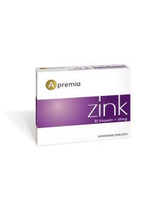 Apremia Zink 30mg Kapseln, 30 Stk.