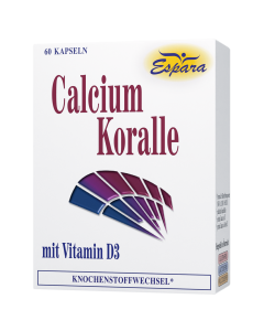 Espara Calcium-Korallen Kapseln, 60 Stk.