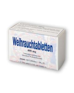 GPH Weihrauchtabletten 400mg, 100 Stück