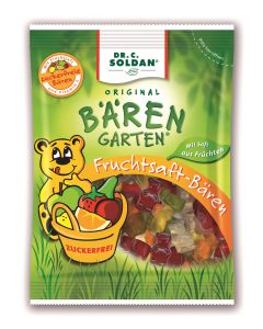 DR.SOLDAN                     BAERENGARTEN                FRUCHTSAFTBAEREN          ZUCKERFREI, 150g