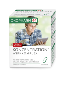 Ökopharm44® Konzentration Wirkkomplex Kapseln 90ST, 90 Stk.