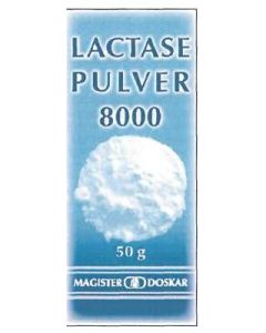 Lactase 8000 IE Enzyme Pulver, 50g