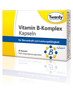 VITAMIN                       B-KAPSELN                     KOMPLEX TWARDY, 60 Stück