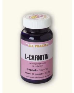 L-Carnitin Kapseln 360mg, 30 Stück