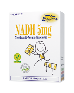 Espara NADH-5mg Kapseln, 60 Stk.