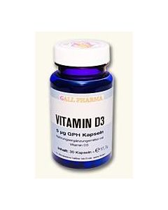 GPH Vitamin D3 5µg Kapseln, 60 Stk.