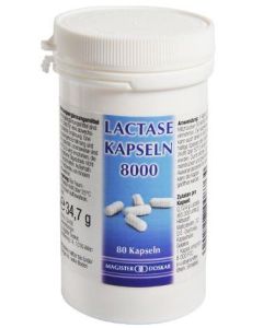 Lactase 8000 IE Enzyme 80 Kapseln, 80 Stück