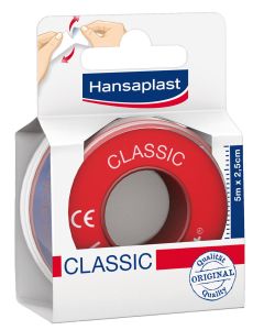 Hansaplast med Fixierpflaster classic 2,5cm x 5m