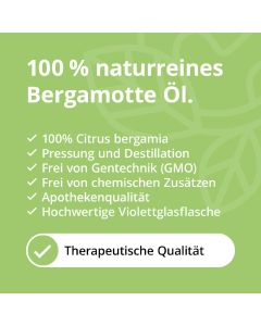 Bergamotte Öl, 10ml