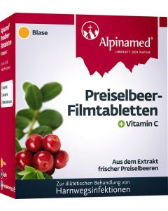 Alpinamed Preiselbeer Filmtabletten, 60 Stück