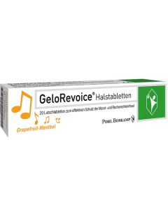 GELOREVOICE                   HALSTABL                    GRAPEFRUIT-MENTHOL, 20 Stück