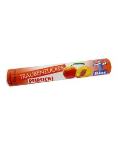 Bloc Traubenzucker Rolle  Pfirsich, 42g