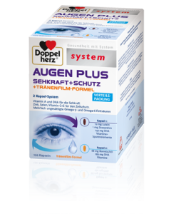 Doppelherz System Augen+Sehkraft+Schutz+Tränenfilm, 60 Stück