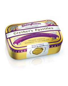 GRETHERS PASTILLEN            ZUCKERFREI ELDERFLOWER, 110g