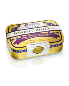 GRETHERS PASTILLEN            ZUCKERFREI BLUEBERRY, 110g