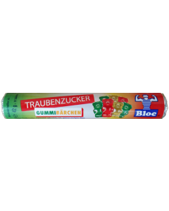 BLOC TRAUBENZUCKER            GUMMIBAERCHEN                                                               ROLLE, 42g