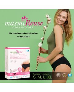 Masmi Organic Care - Bio Kosmetikstäbchen-Ohrstäbchen, 200 Stk.